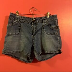Angels Blue Jean Shorts